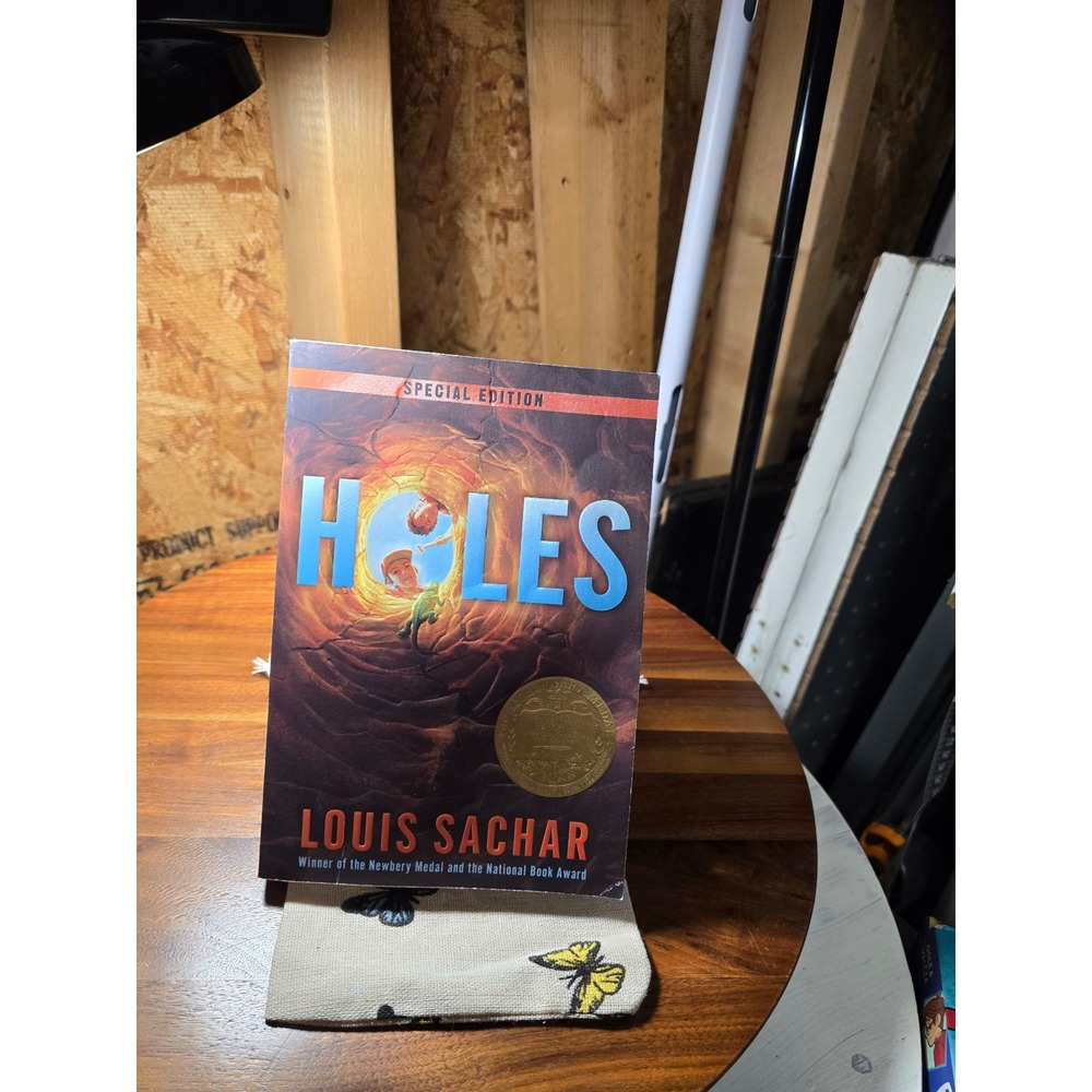 Holes by Louis Sachar Special Edition Paperback Book Newbery Medal Winner